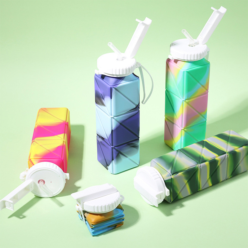 Collapsible Water Bottles Leakproof Lid