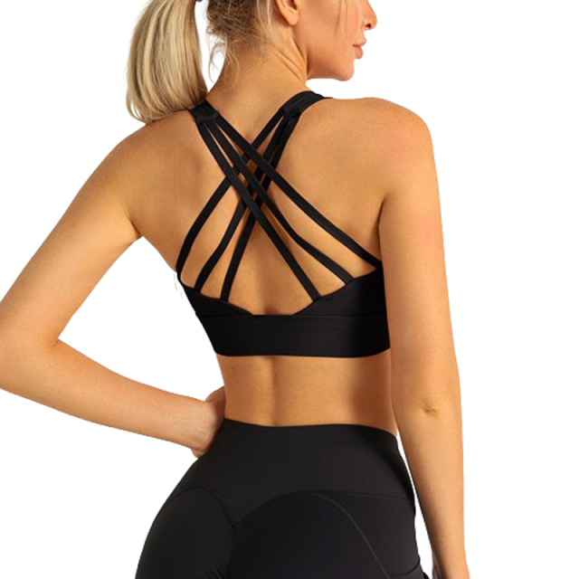 Cross Back Sports Bra