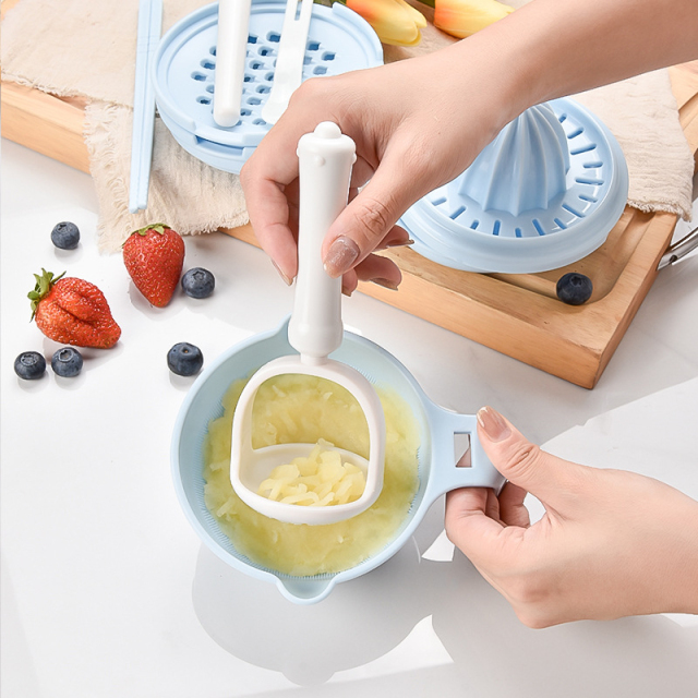 Food Grinding Bowl Abrader Manual Baby