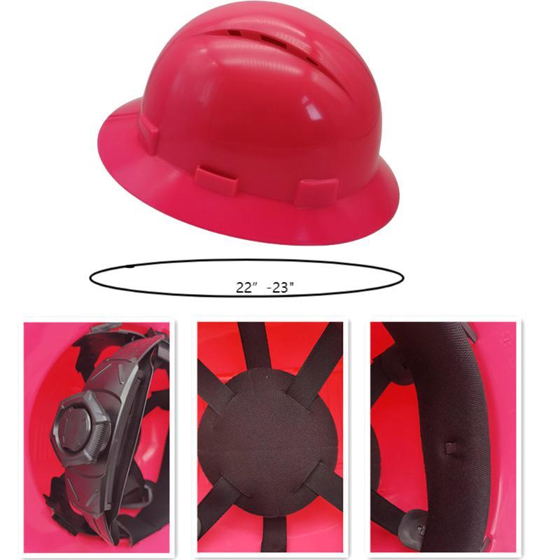 Full Brim Hard Hat with HDPE Shell