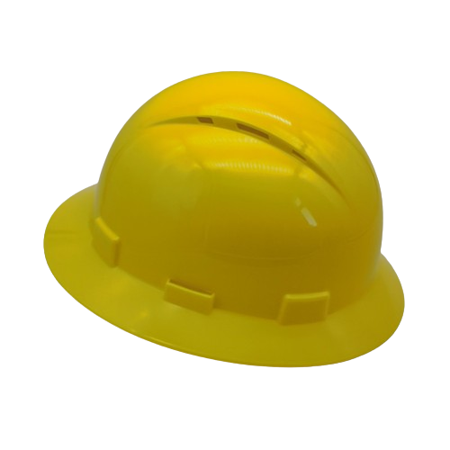 Full Brim Hard Hat with HDPE Shell