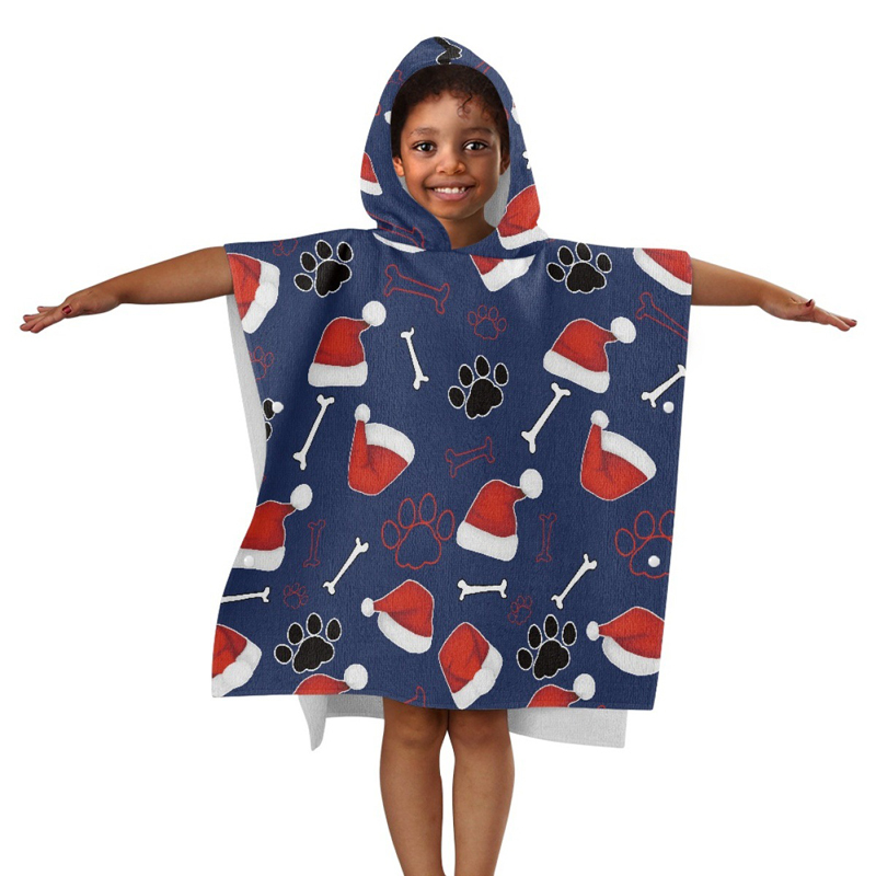 Kids Hooded Bath Beach Towel