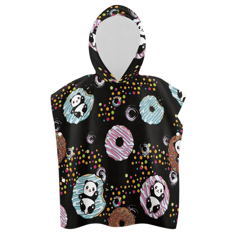 Kids Hooded Bath Beach Towel