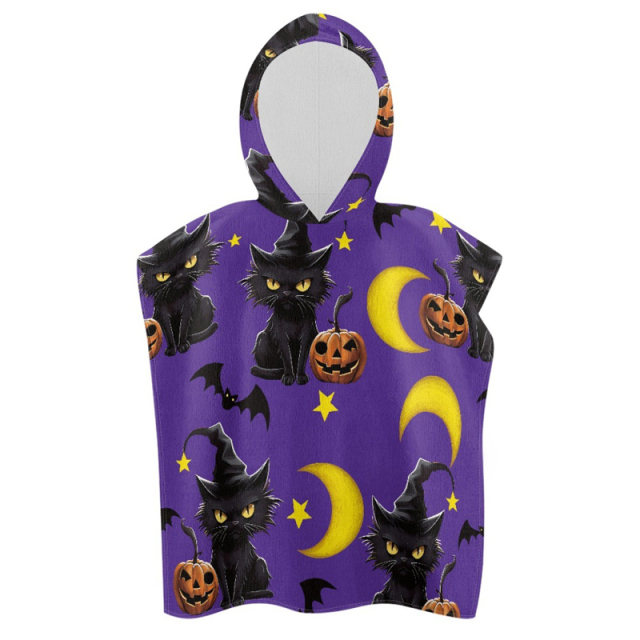 Kids Hooded Bath Beach Towel