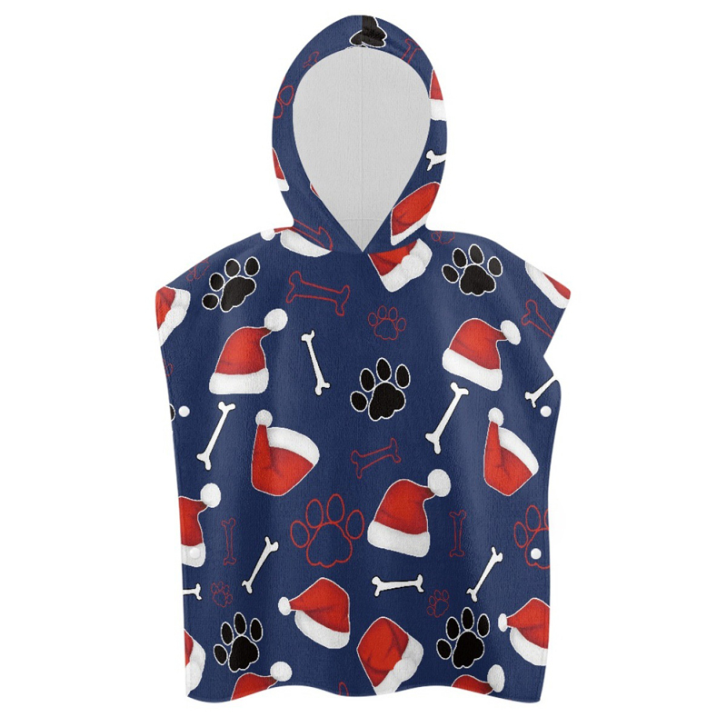 Kids Hooded Bath Beach Towel