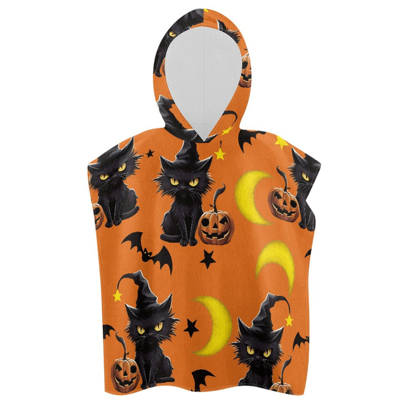 Kids Hooded Bath Beach Towel