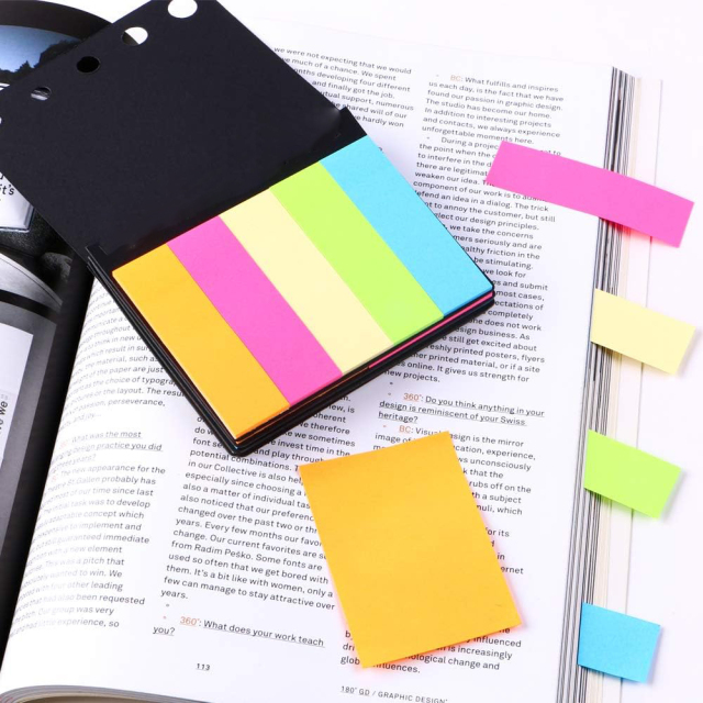 Kraft Cover Stick Notes