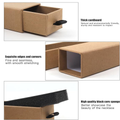 Kraft Paper Jewelry Carton