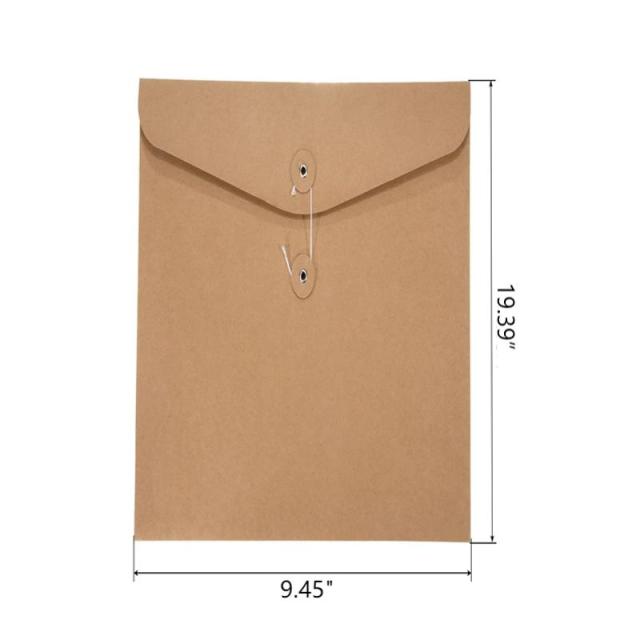 Kraft Paper String Tie Closure Envelope