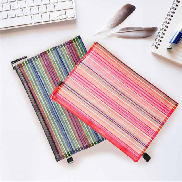 Mesh Zipper Pouches