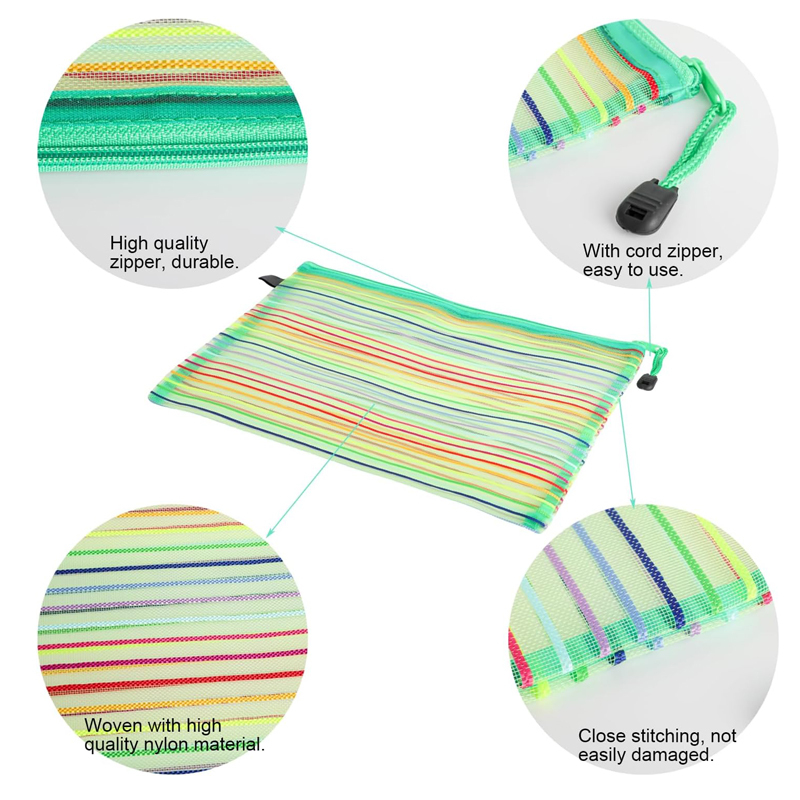 Mesh Zipper Pouches