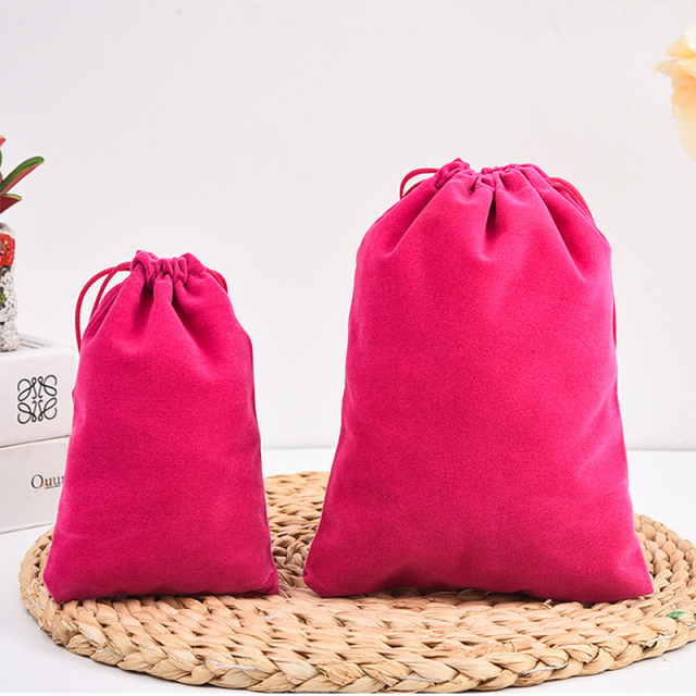 Mini Velvet Drawstring Bags