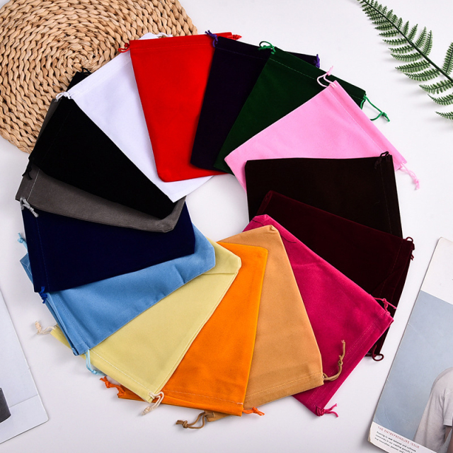 Mini Velvet Drawstring Bags