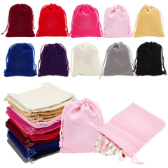 Mini Velvet Drawstring Bags