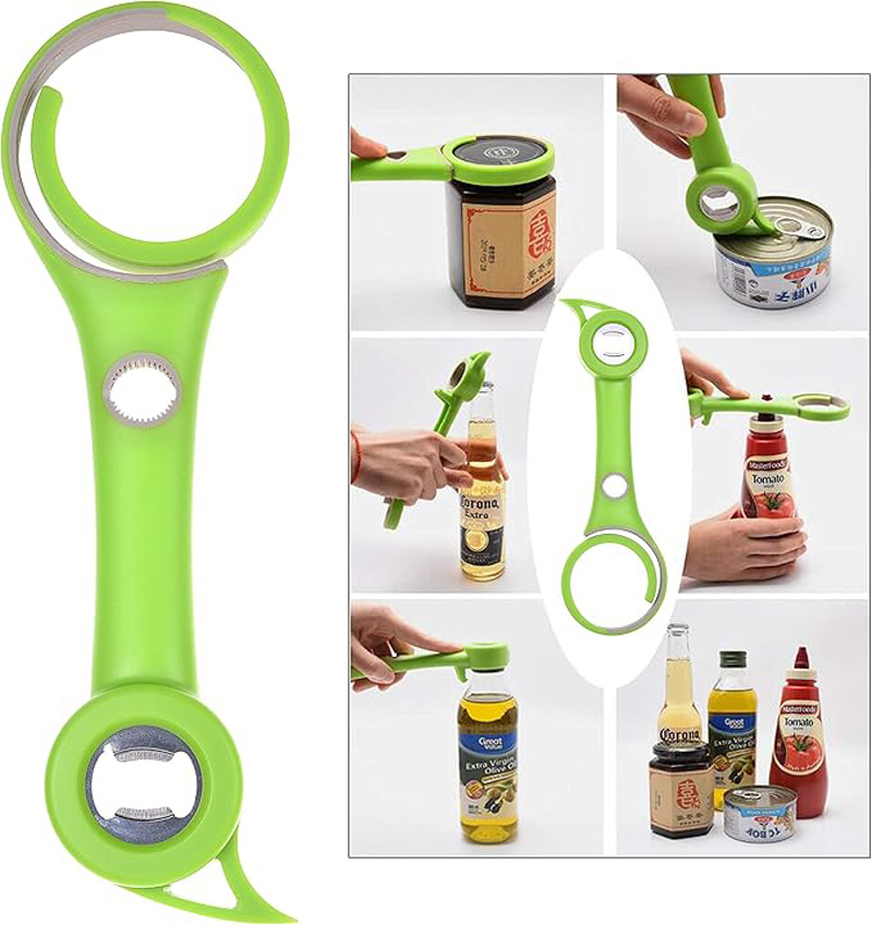 Multifunctional 6 in 1 Opener
