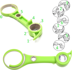 Multifunctional 6 in 1 Opener