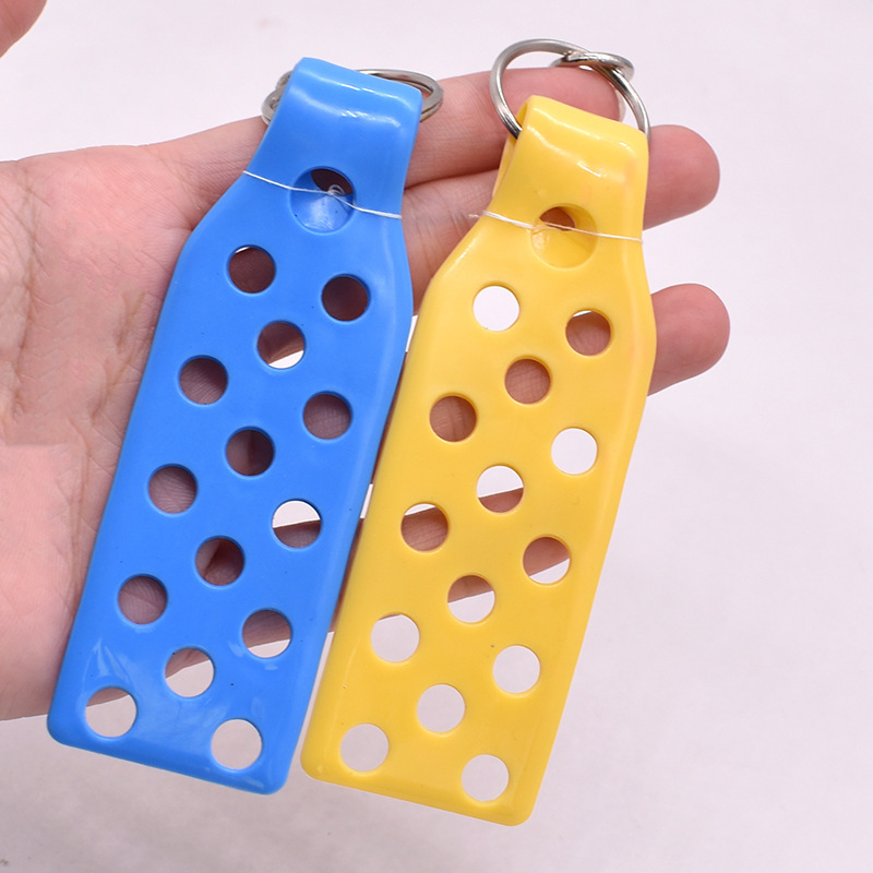 PVC Shoe Hole Keychain