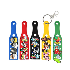 PVC Shoe Hole Keychain
