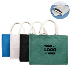 Reusable Jute Tote Bag