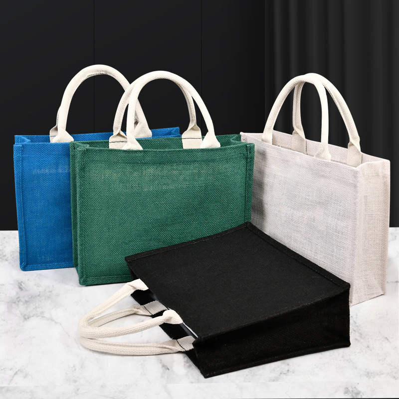 Reusable Jute Tote Bag