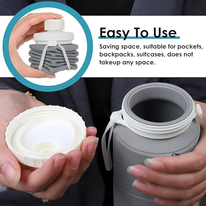 Silicone Foldable Water Bottles