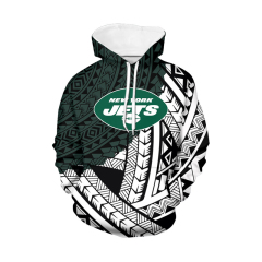 Unisex Hoddies Polynesian Tribal Pullover