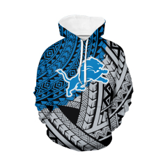 Unisex Hoddies Polynesian Tribal Pullover