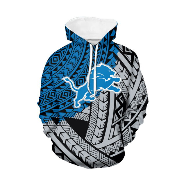 Unisex Hoddies Polynesian Tribal Pullover