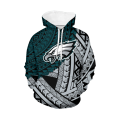 Unisex Hoddies Polynesian Tribal Pullover