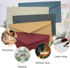Vintage Business Kraft Paper Envelopes