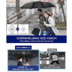 Windproof Travel Automatic umbrella