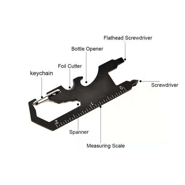 8 In 1 Multi-function Outdoor Camping Tool