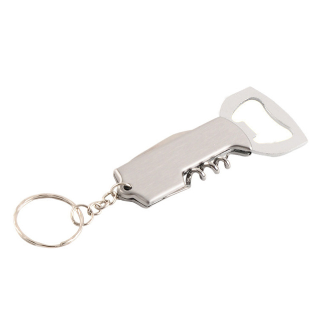 Beer Bottle Opener Keychain