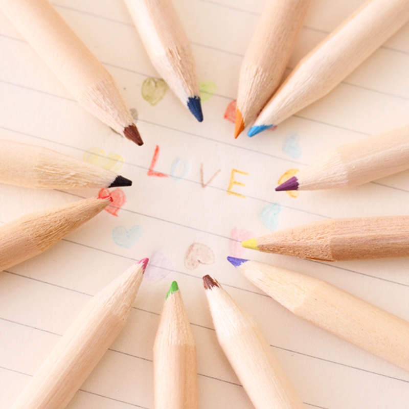 Colored Pencil Set with Sharpener