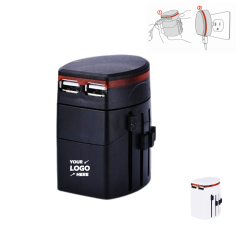 Converter Plug With Dual USB