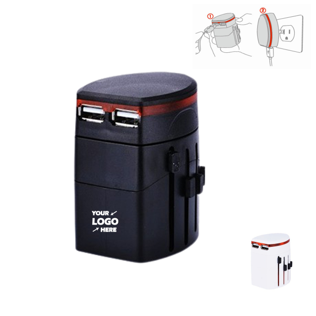 Converter Plug With Dual USB