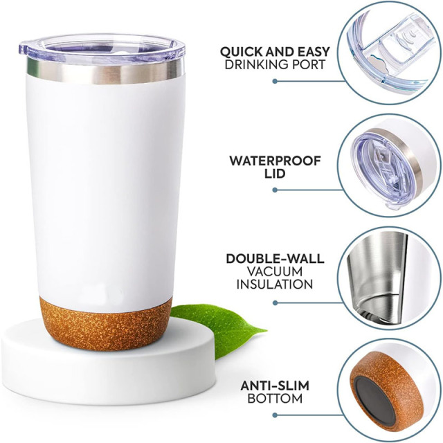 20oz Tumbler With Cork Base