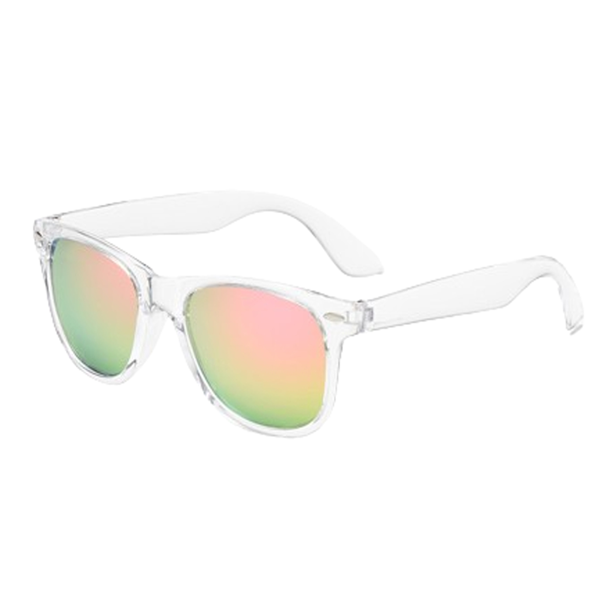 Crystalline Mirrored Sunglasses