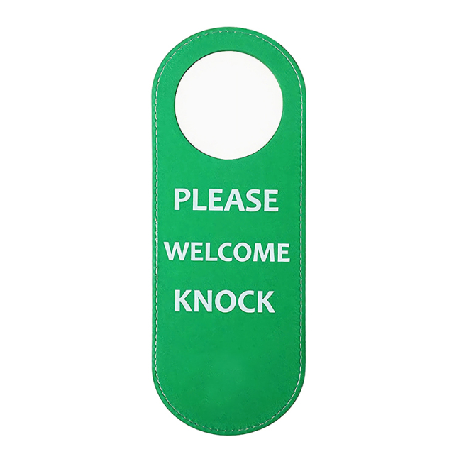 Double Sided Door Hanger Sign