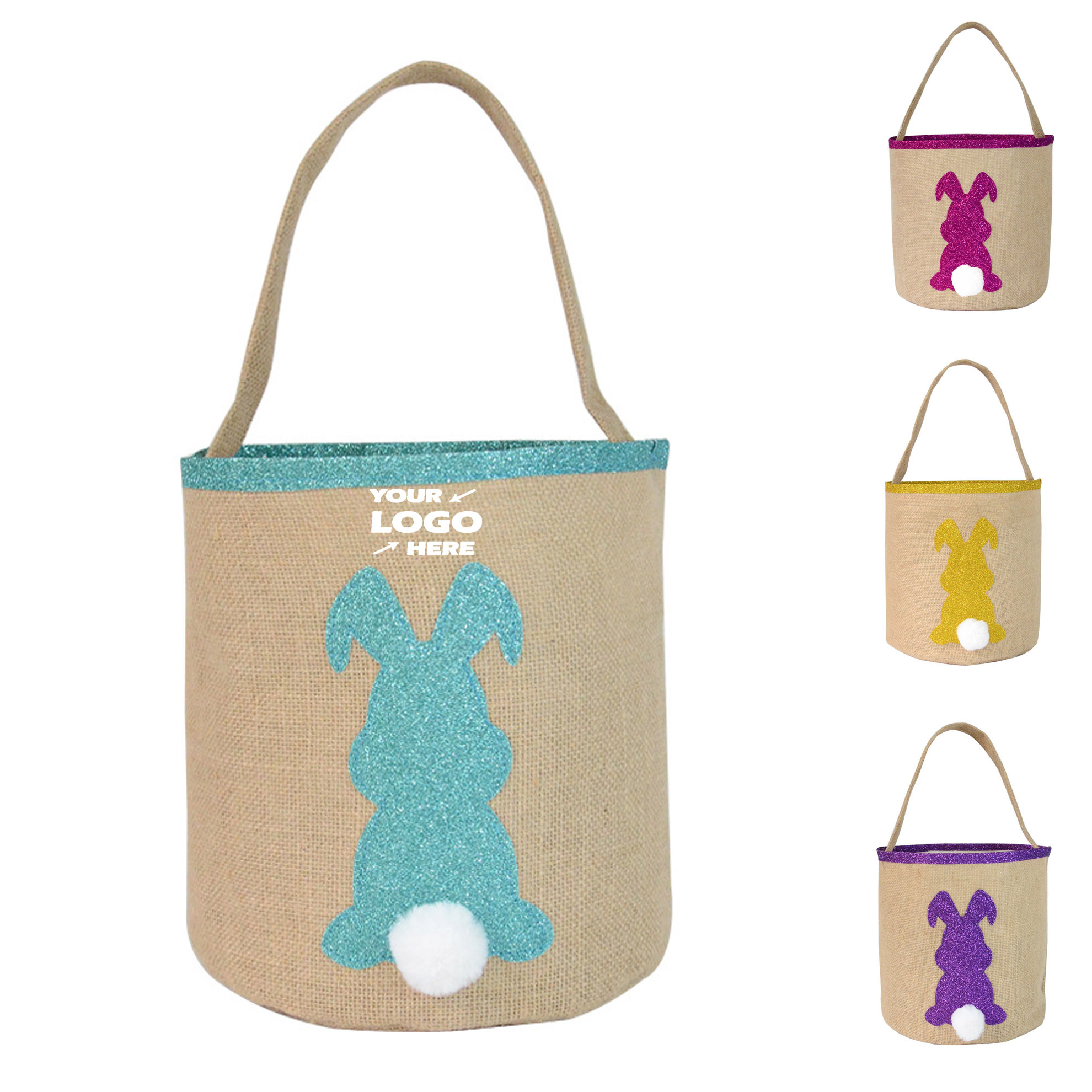 Shoulder Canvas Tote Bag With Zipper