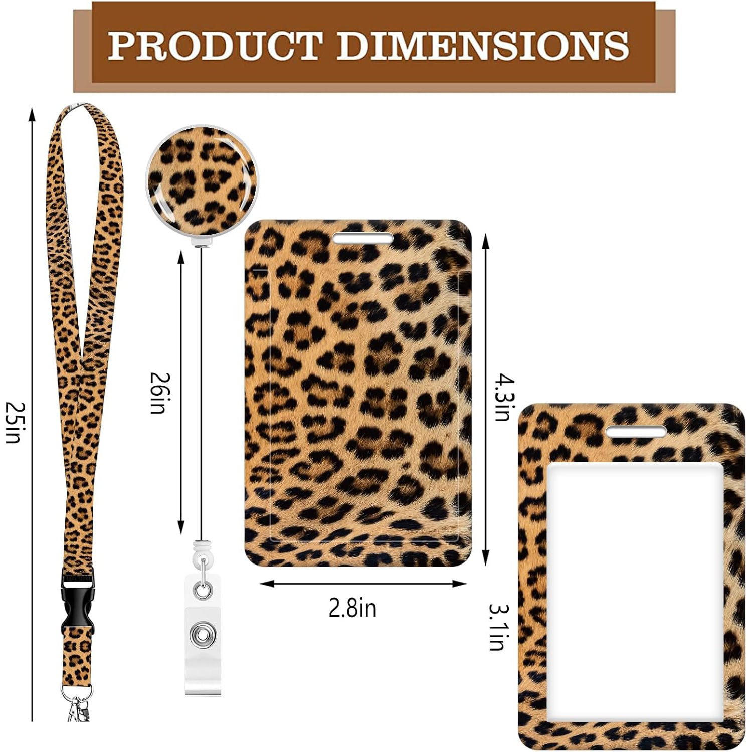 ID Name Tag Work Badge Holder