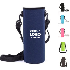 Insulated Portable Neoprene Water Bottle Carrier Bag