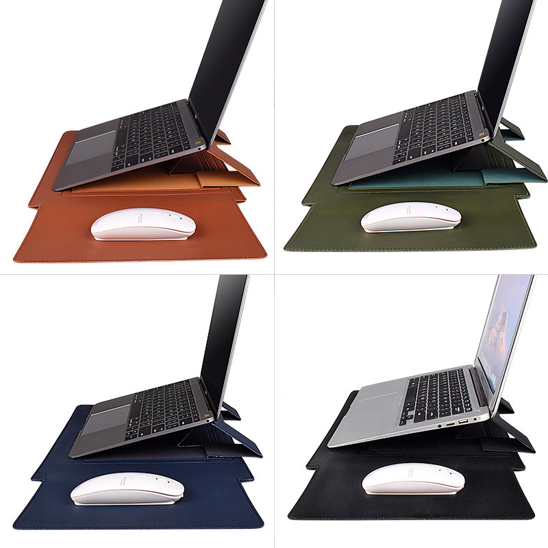 Laptop Sleeve Case Leather Bag