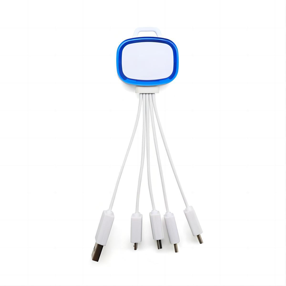 Light Up 5 In 1 Charging Cable