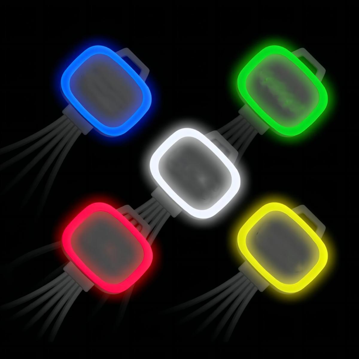 Light Up 5 In 1 Charging Cable