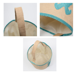 Shoulder Canvas Tote Bag With Zipper