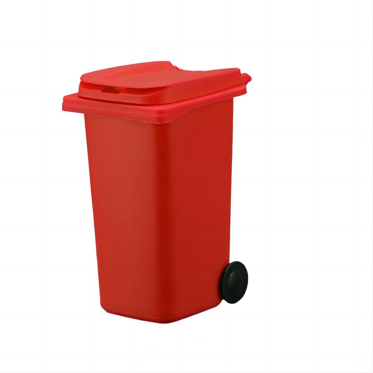 Mini Dustbin Shaped Pen Holder