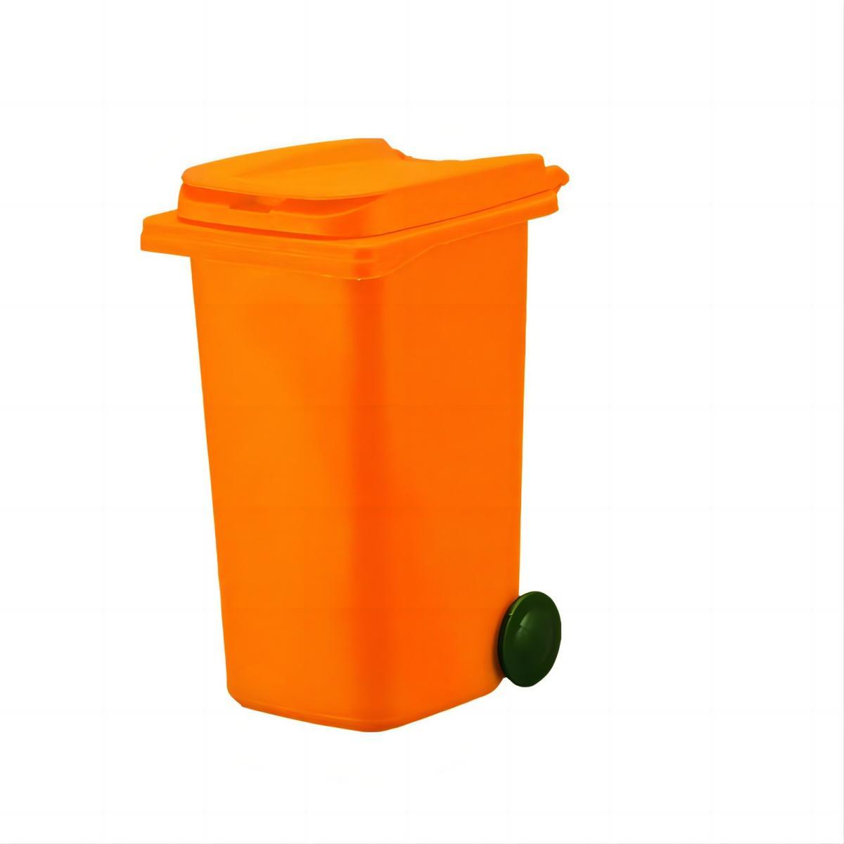 Mini Dustbin Shaped Pen Holder