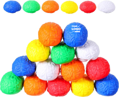 PU Foam Simulated Brain Stress Ball