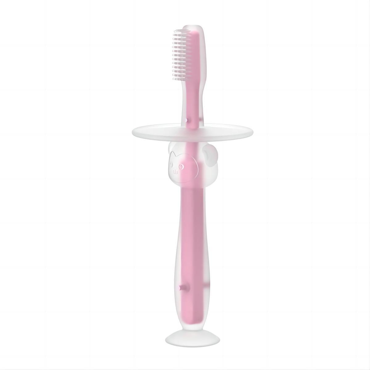 Stand Up Suction Baby Toothbrush
